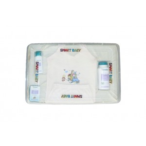 Smart Baby Kit - Baby Dress, Panty, Towel, Powder, Soap & Oil - LBS1769