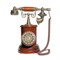 Antique Telephone - Wooden Base Telephone - Online Gift Delivery Kerala