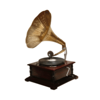 Wooden Gramophone - Handcrafted Record Player - Online Gift Delivery Kerala